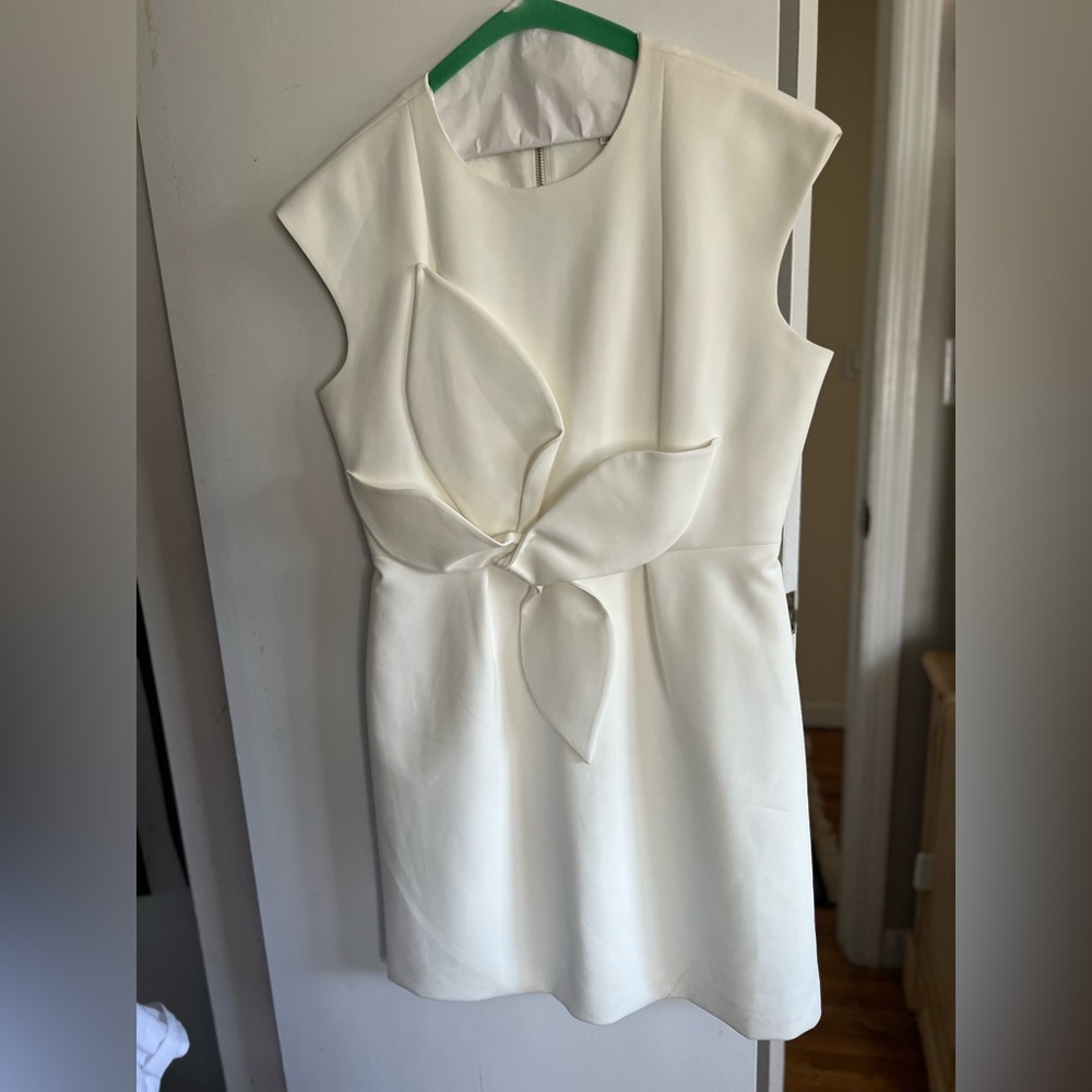 White brudal or shower dress